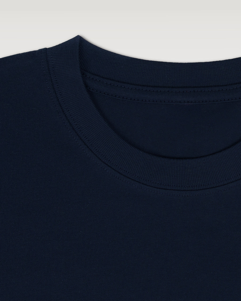 Men's Cotton Tee Relaxed Heavyweight - Navy