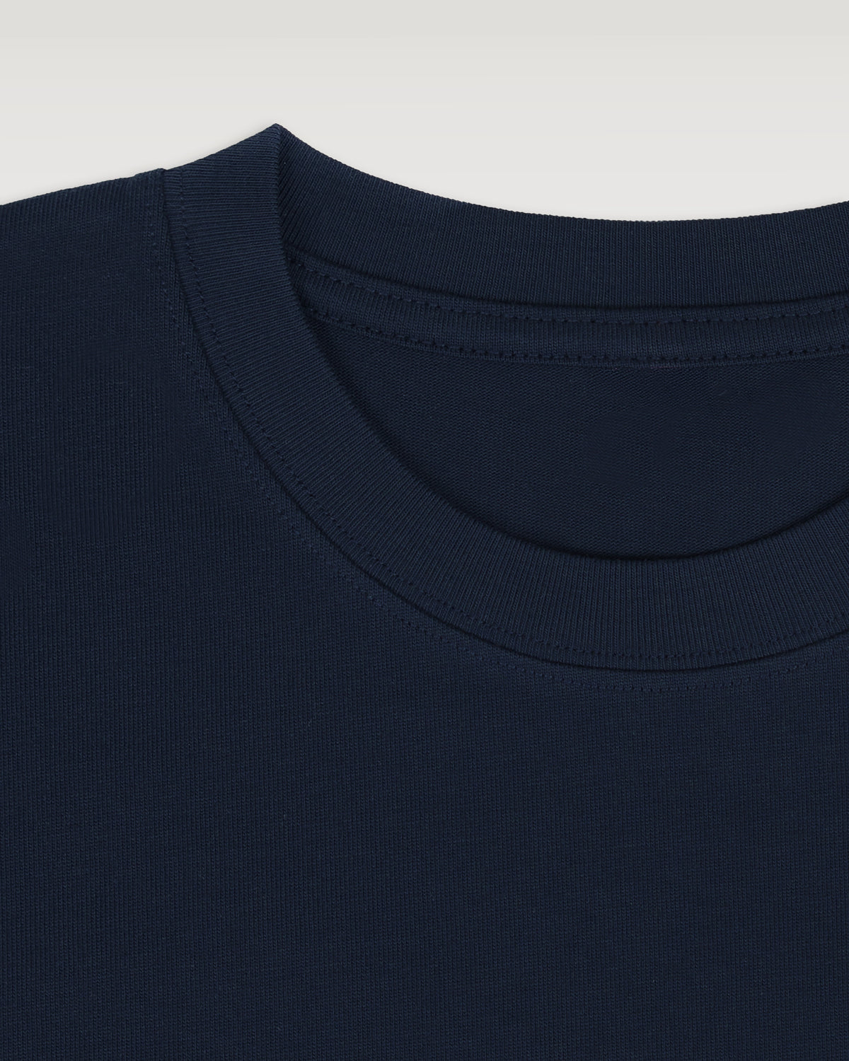 Men's Cotton Tee Relaxed Midweight - Navy